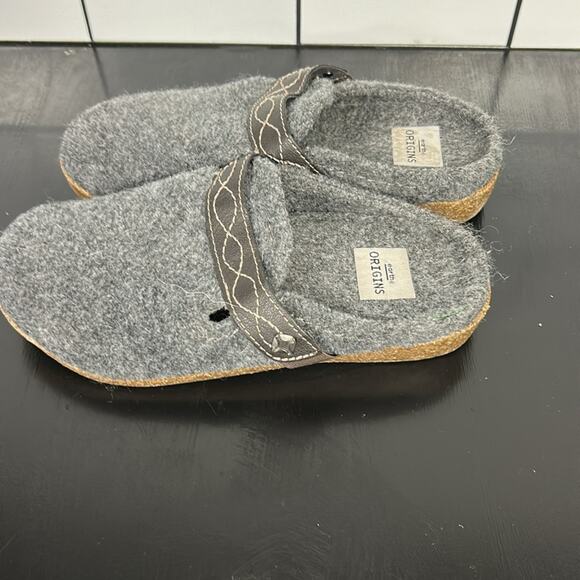 EARTH ORIGINS Jaylen Women's Fabric Slip On Mules Shoes Rubber Sole Sz 6.5 - Picture 3 of 7